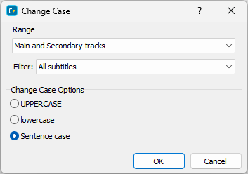 &nbsp;Change Characters Case