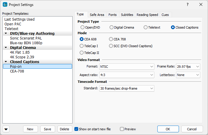 Project Type Project Type