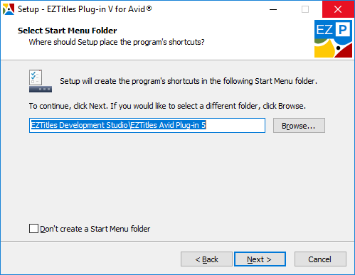 &nbsp;Start Menu Folder